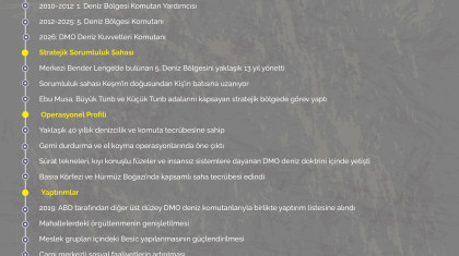 DMO Yeni Deniz Kuvvetleri Komutanı Tuğamiral Ali Ozmayi Kimdir?