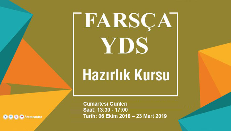 2018-2019 25 Haftalık Farsça YDS Kursları