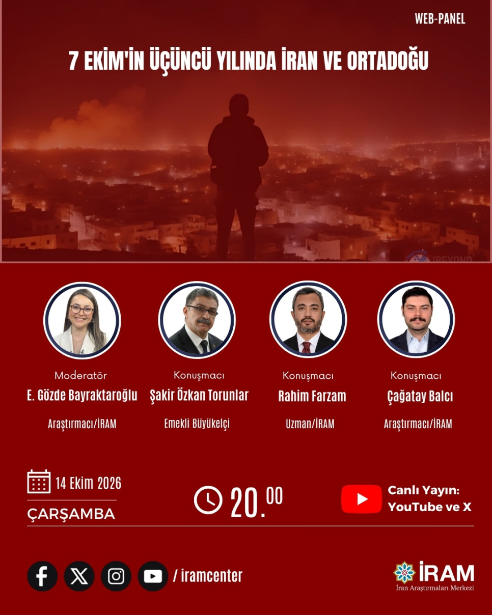 7 Ekim'in Üçüncü Yılında İran ve Ortadoğu