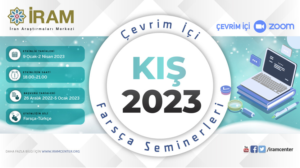 İRAM 2023 Kış Farsça Seminerleri