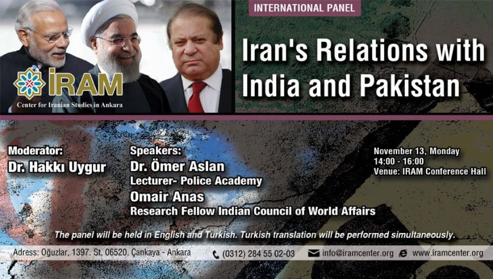 Iran's Relations with India and Pakistan