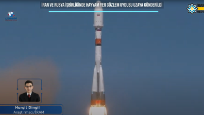 İran ve Rusya İşbirliğinde Hayyam Yer Gözlem Uydusu Uzaya Gönderildi