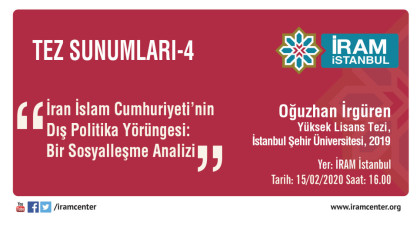İran İslam Cumhuriyeti’nin Dış Politika Yörüngesi: Bir Sosyalleşme Analizi